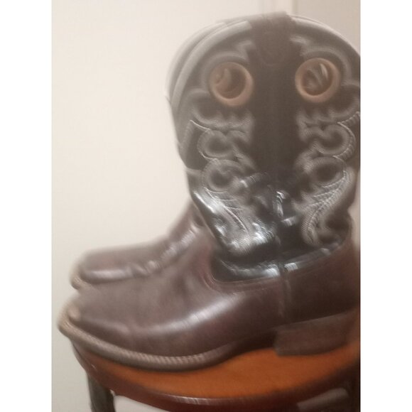 Ariat Crossfire Buckaroo Boots Mens 11 D Brown Leather Western 10006734 - Picture 9 of 15